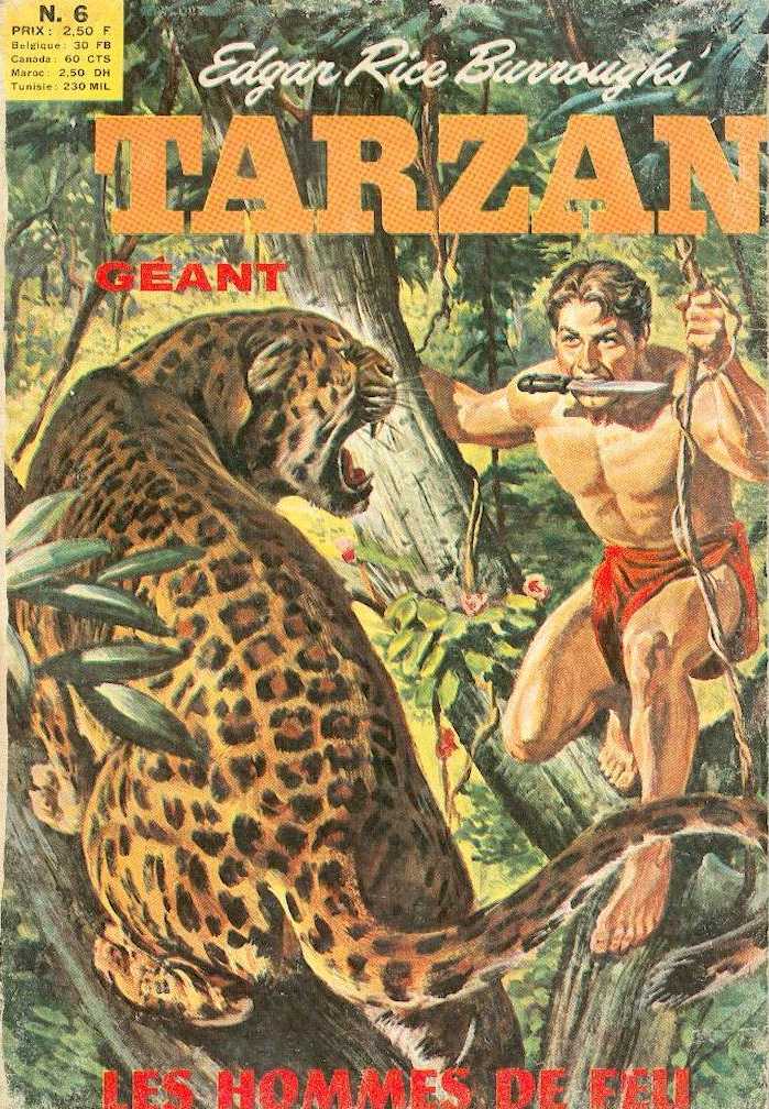 Scan de la Couverture Tarzan Gant n 6